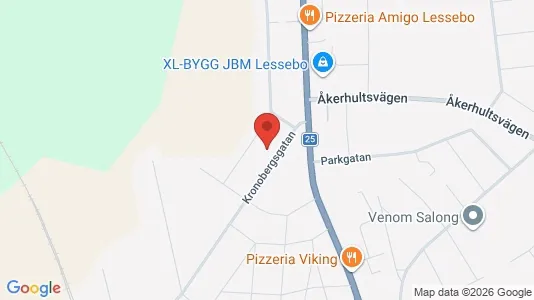 Apartments for rent i Lessebo - kort over placeringen