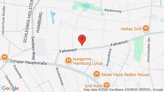 Apartments for rent i Hamburg Altona - kort over placeringen