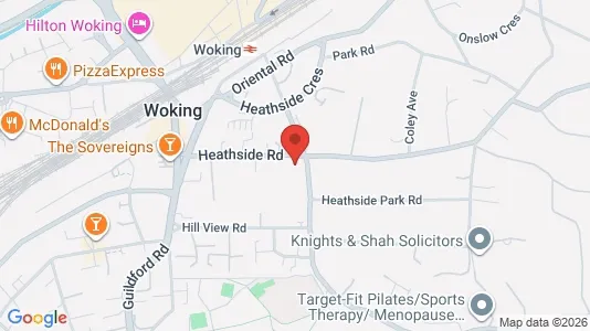 Apartments for rent i Woking - Surrey - kort over placeringen