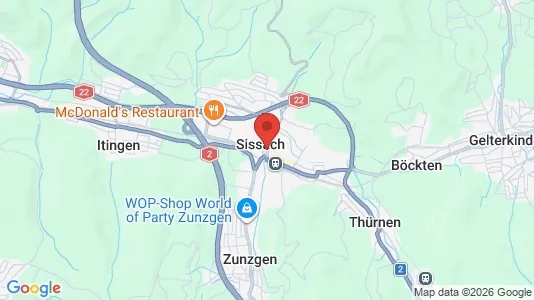 Apartments for rent in Sissach - Photo from Google Street View