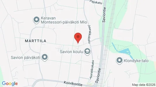 Apartments for rent i Kerava - kort over placeringen