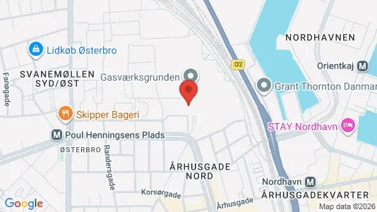 Apartments for rent i Østerbro - kort over placeringen