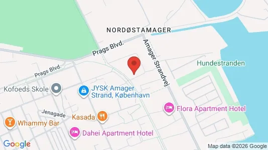 Apartments for rent i Copenhagen S - kort over placeringen