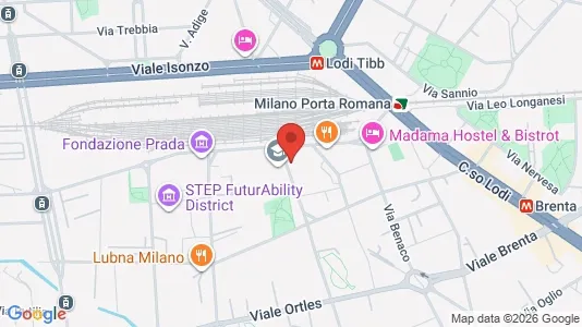 Apartments for rent i Milano Zona 5 - Vigentino, Chiaravalle, Gratosoglio - kort over placeringen