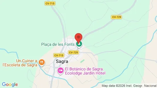 Apartments for rent i Orba - kort over placeringen