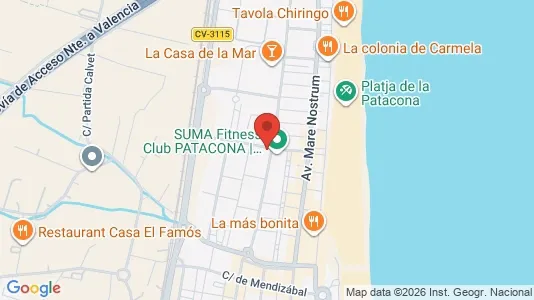 Apartments for rent i Alboraya - kort over placeringen