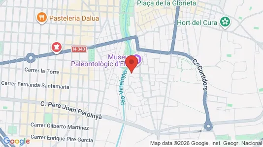 Apartments for rent i Elche/Elx - kort over placeringen