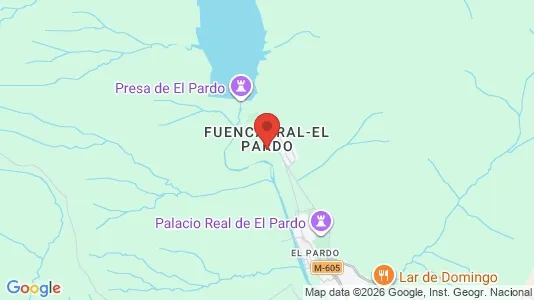 Apartments for rent i Madrid Fuencarral-El Pardo - kort over placeringen