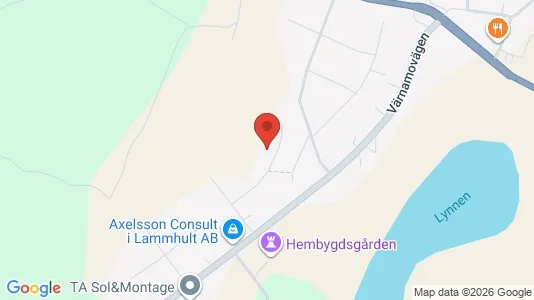 Apartments for rent i Växjö - kort over placeringen