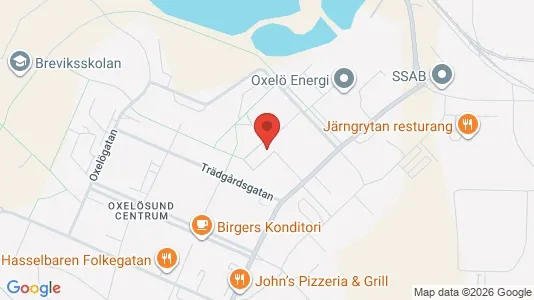 Apartments for rent i Oxelösund - kort over placeringen