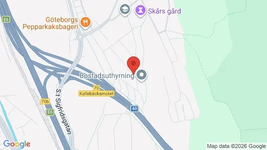 Apartments for rent i Örgryte-Härlanda - kort over placeringen