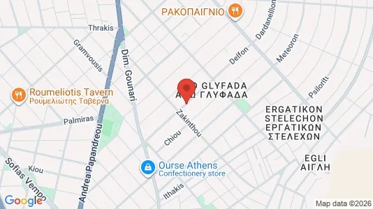 Apartments for rent i Elliniko-Argyroupoli - kort over placeringen