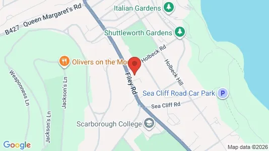 Apartments for rent i Scarborough - North Yorkshire - kort over placeringen