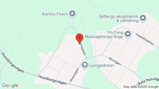 Apartments for rent i Ånge - kort over placeringen