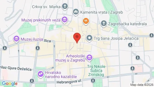 Apartments for rent i Sljeme (Medvednica-Tomislavac) - kort over placeringen