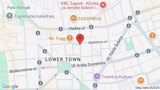 Apartments for rent i Sljeme (Medvednica-Tomislavac) - kort over placeringen