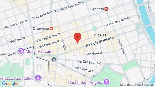 Apartments for rent i Roma Municipio I – Centro Storico - kort over placeringen