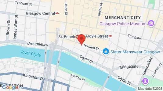 Apartments for rent i Glasgow - Lanarkshire - kort over placeringen