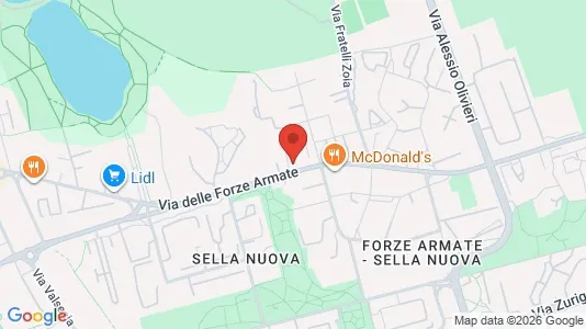 Rooms for rent i Milano Zona 7 - Baggio, De Angeli, San Siro - kort over placeringen