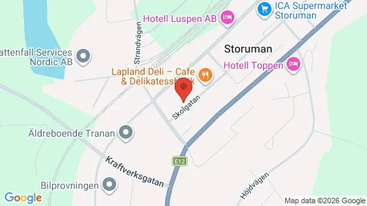 Apartments for rent in Storuman - Photo from Google Street View