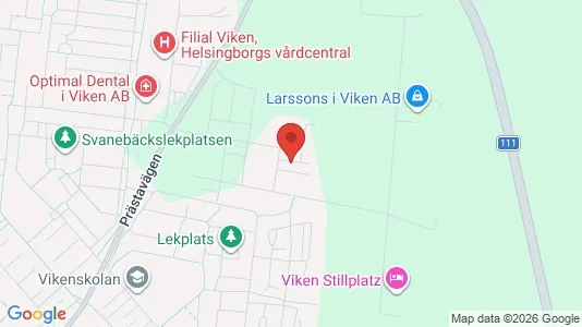 Apartments for rent i Höganäs - kort over placeringen