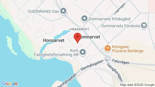 Apartments for rent i Borlänge - kort over placeringen