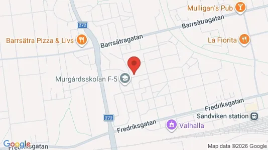Apartments for rent i Sandviken - kort over placeringen