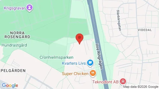 Apartments for rent i Rosengård - kort over placeringen