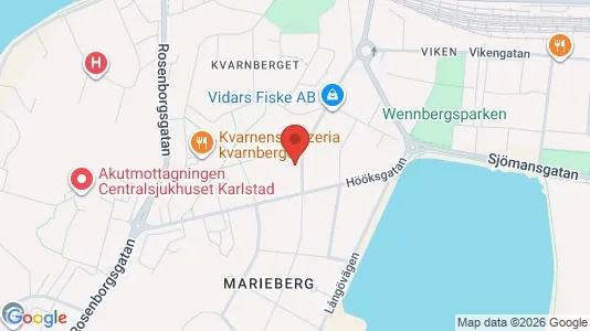 Apartments for rent i Karlstad - kort over placeringen