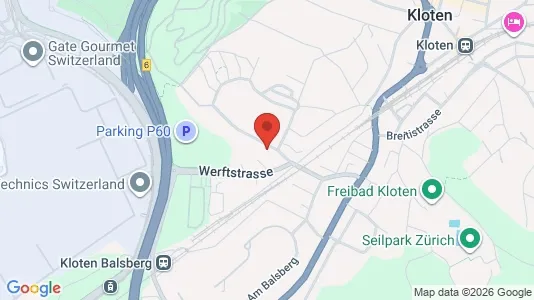 Apartments for rent i Bülach - kort over placeringen