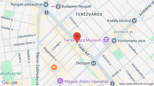 Apartments for rent i Budapest Újpest - kort over placeringen