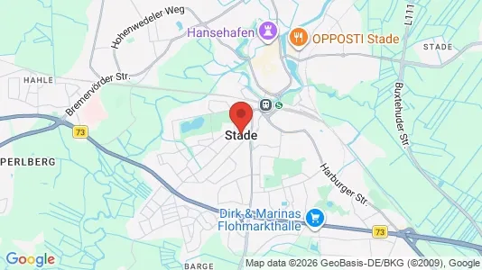 Apartments for rent i Stade - kort over placeringen