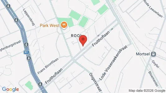 Apartments for rent i Antwerp Berchem - kort over placeringen
