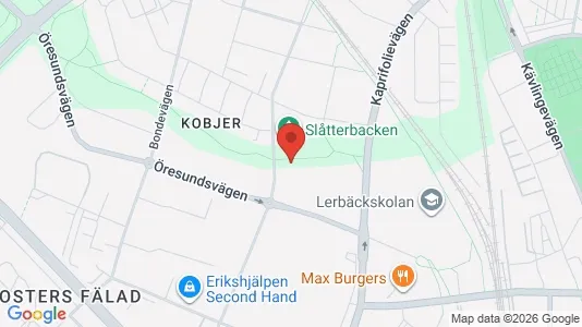 Apartments for rent i Lund - kort over placeringen