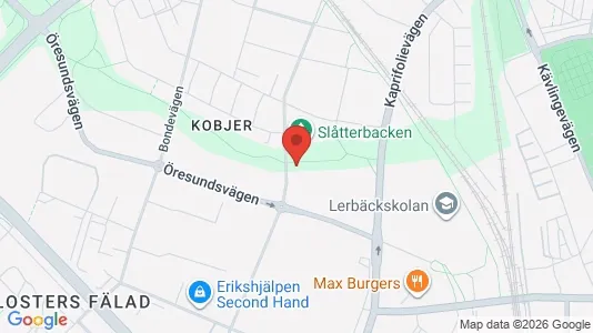 Apartments for rent i Lund - kort over placeringen