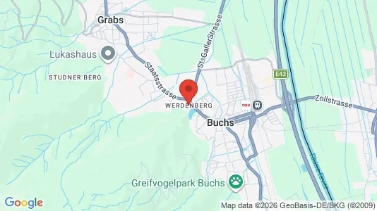 Apartments for rent i Werdenberg - kort over placeringen
