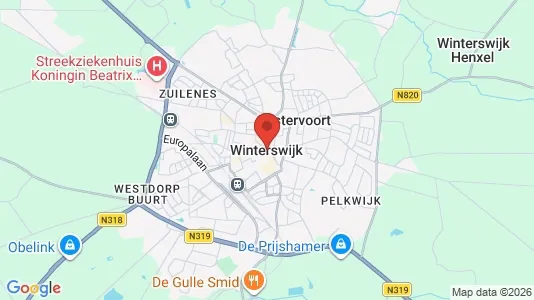 Apartments for rent i Winterswijk - kort over placeringen