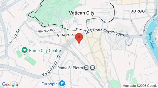 Apartments for rent i Roma Municipio XIII – Aurelia - kort over placeringen