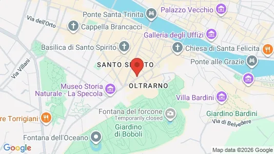 Rooms for rent i Florence - kort over placeringen