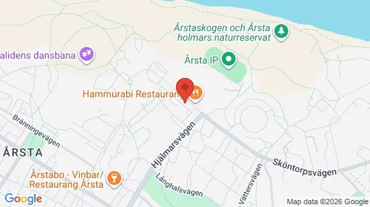 Apartments for rent i Hammarbyhamnen - kort over placeringen
