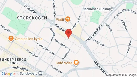 Apartments for rent i Sundbyberg - kort over placeringen