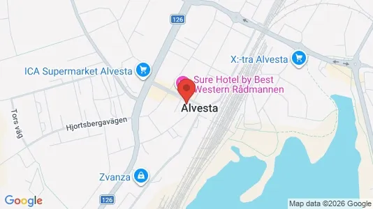 Apartments for rent i Alvesta - kort over placeringen