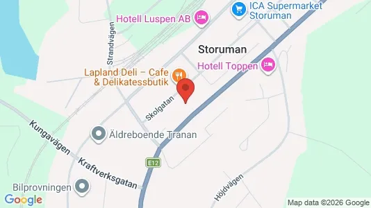 Apartments for rent in Storuman - Photo from Google Street View