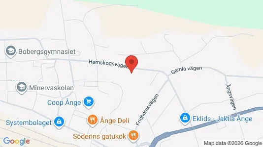 Apartments for rent i Ånge - kort over placeringen