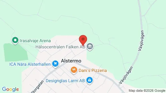 Apartments for rent i Uppvidinge - kort over placeringen