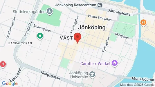 Apartments for rent i Jönköping - kort over placeringen