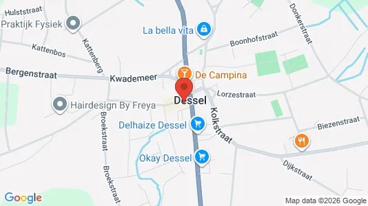 Apartments for rent i Dessel - kort over placeringen