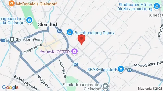 Apartments for rent i Albersdorf-Prebuch - kort over placeringen