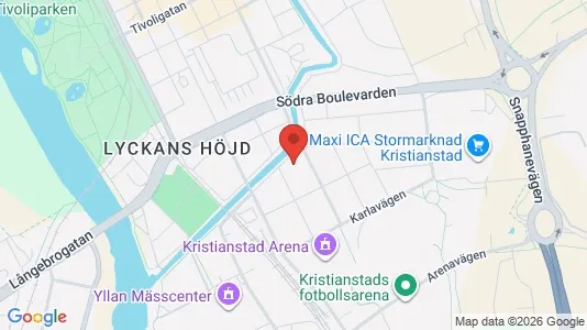 Apartments for rent i Kristianstad - kort over placeringen