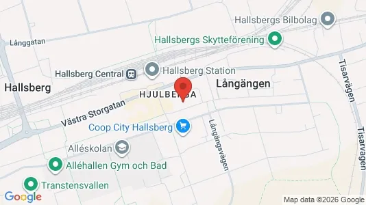 Apartments for rent i Hallsberg - kort over placeringen